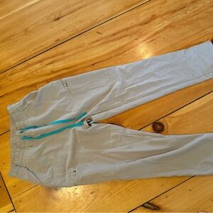 Figs Men's Light Gray Cargo Pants